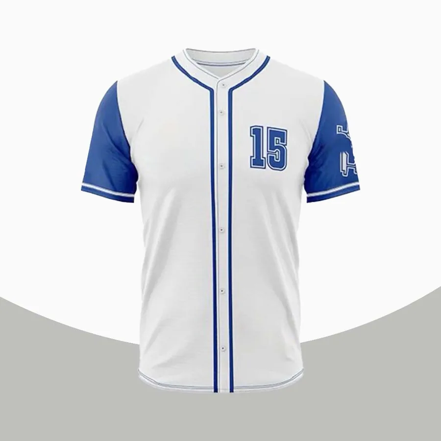 Blank Baseball Jerseys made to order by ZEE Sports Wear — custom baseball team kit