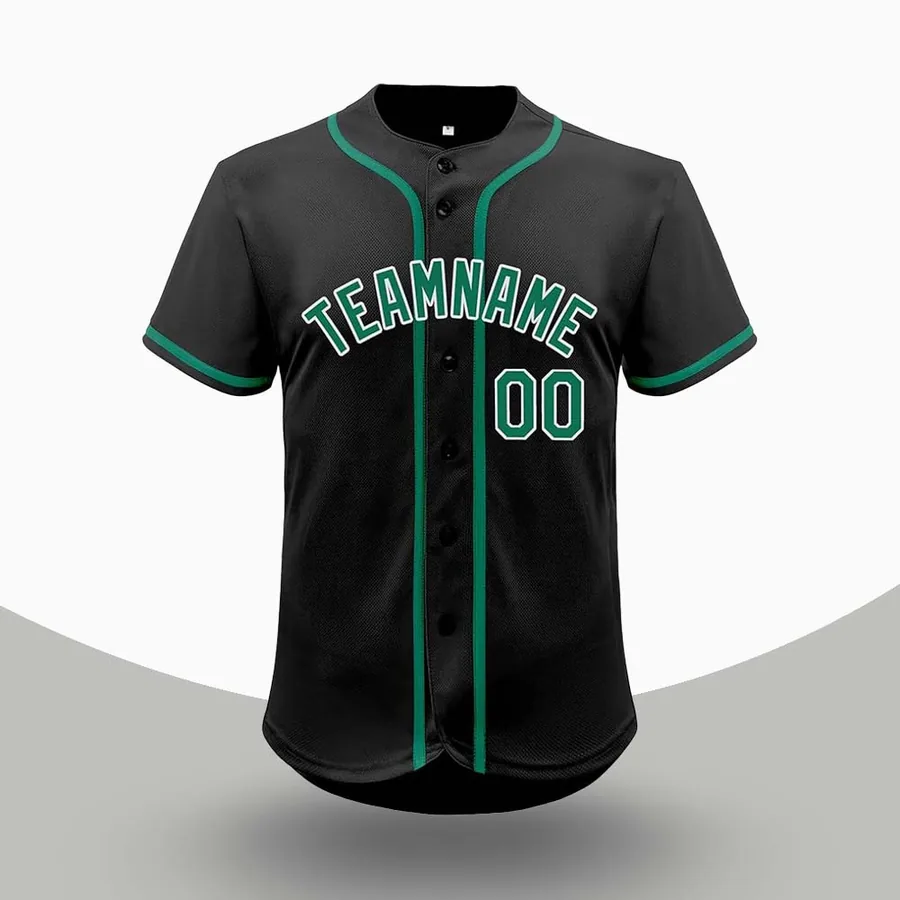 Button-Up Baseball Jerseys made to order by ZEE Sports Wear — custom baseball team kit