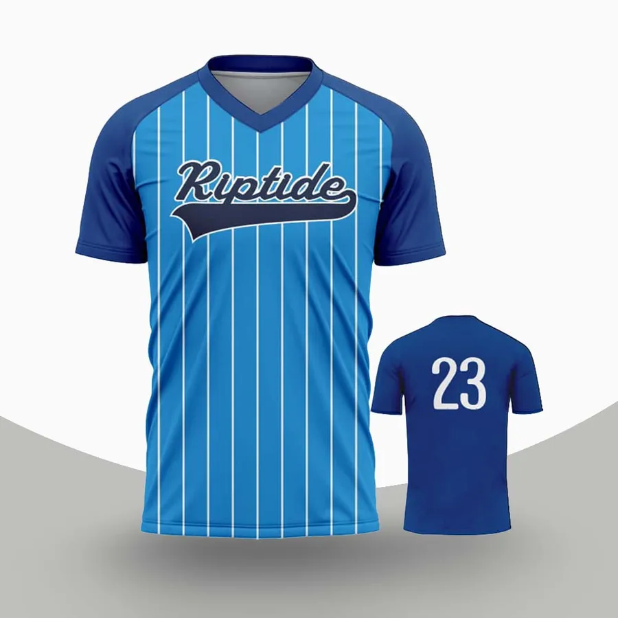 Performance Baseball Jerseys made to order by ZEE Sports Wear — custom baseball team kit