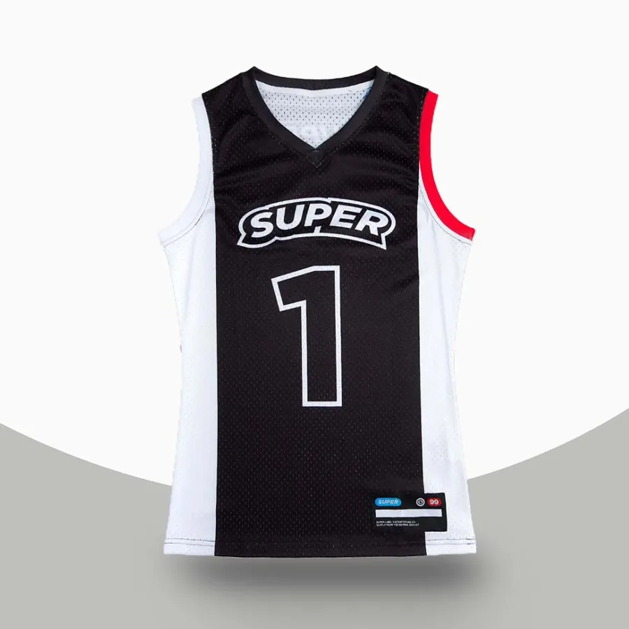 Mesh Basketball Tank Top made to order by ZEE Sports Wear — custom basketball team kit