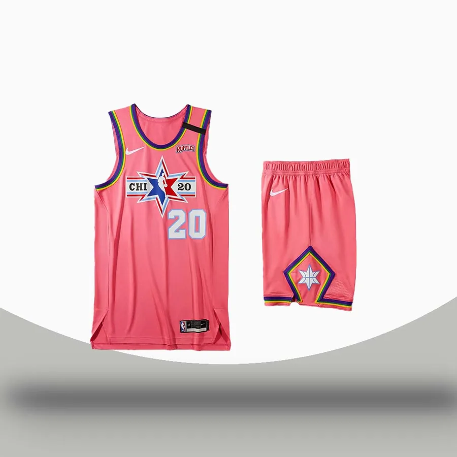 Pink Basketball Jerseys made to order by ZEE Sports Wear — custom basketball team kit