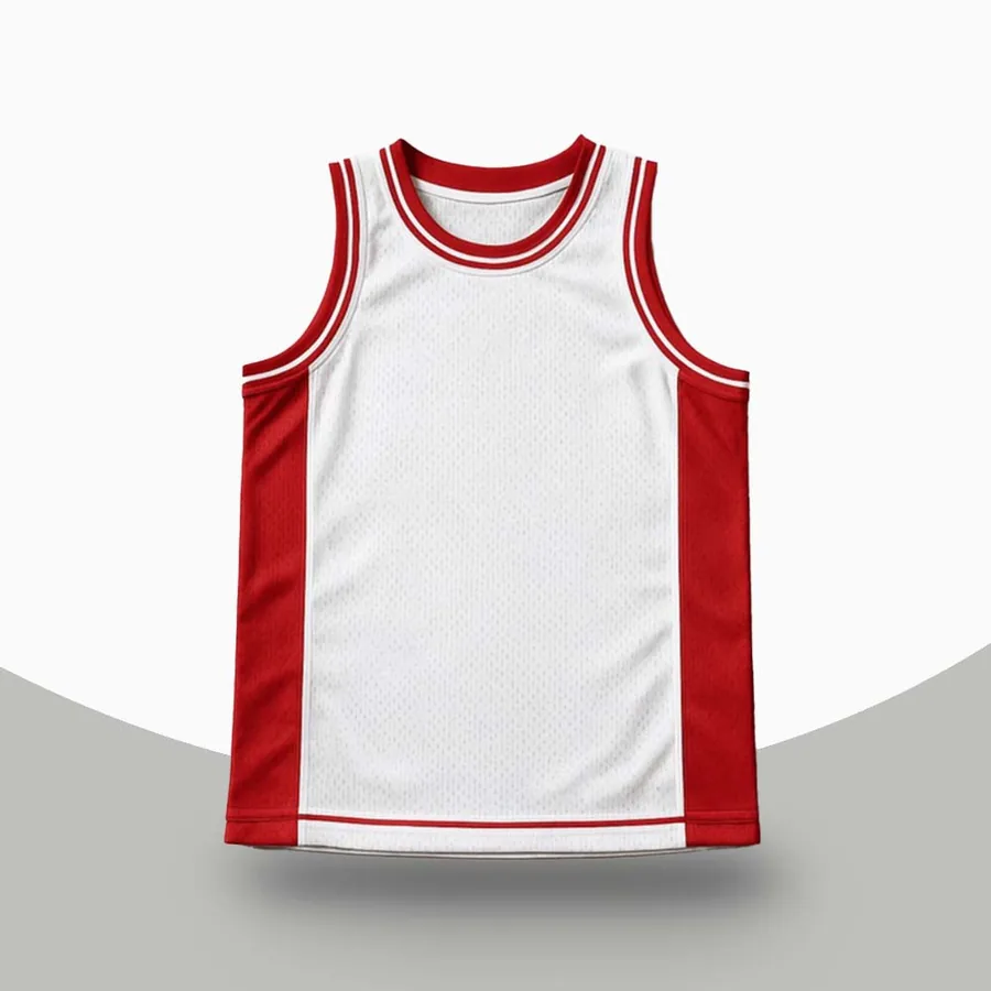 Plain Basketball Jerseys made to order by ZEE Sports Wear — custom basketball team kit