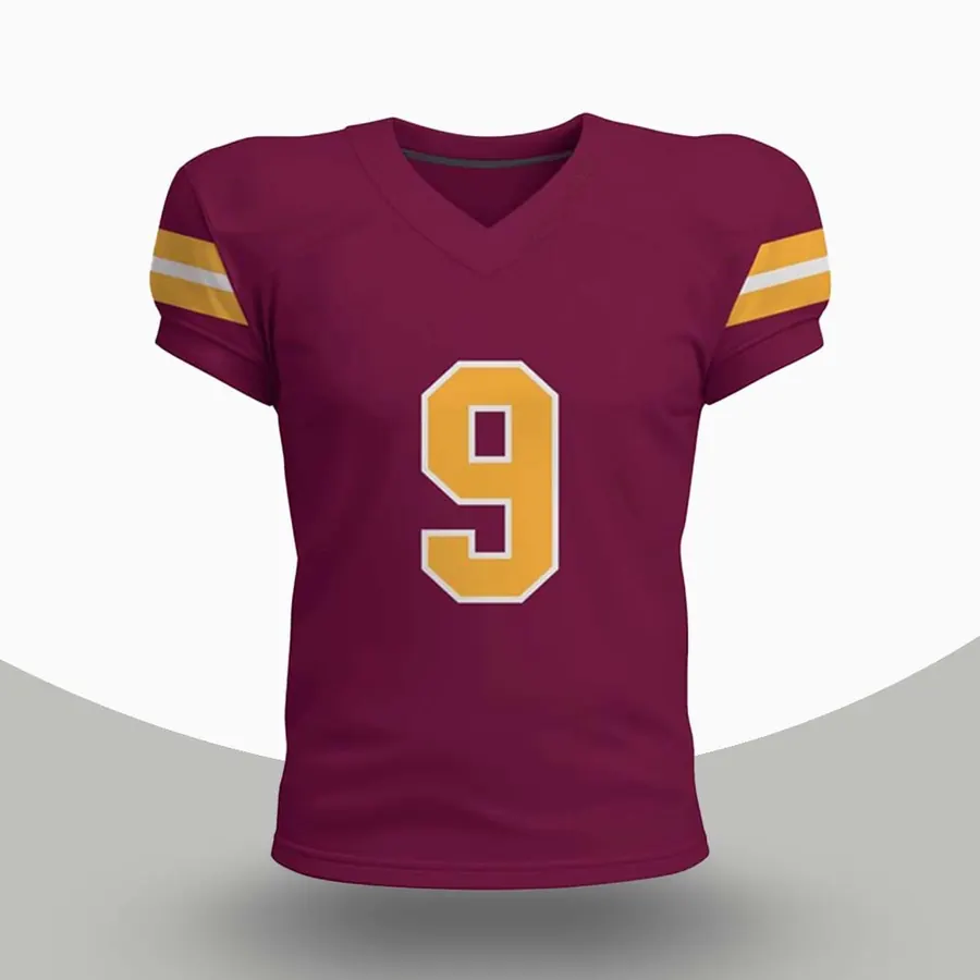 Custom football team jerseys made to order by ZEE Sports Wear