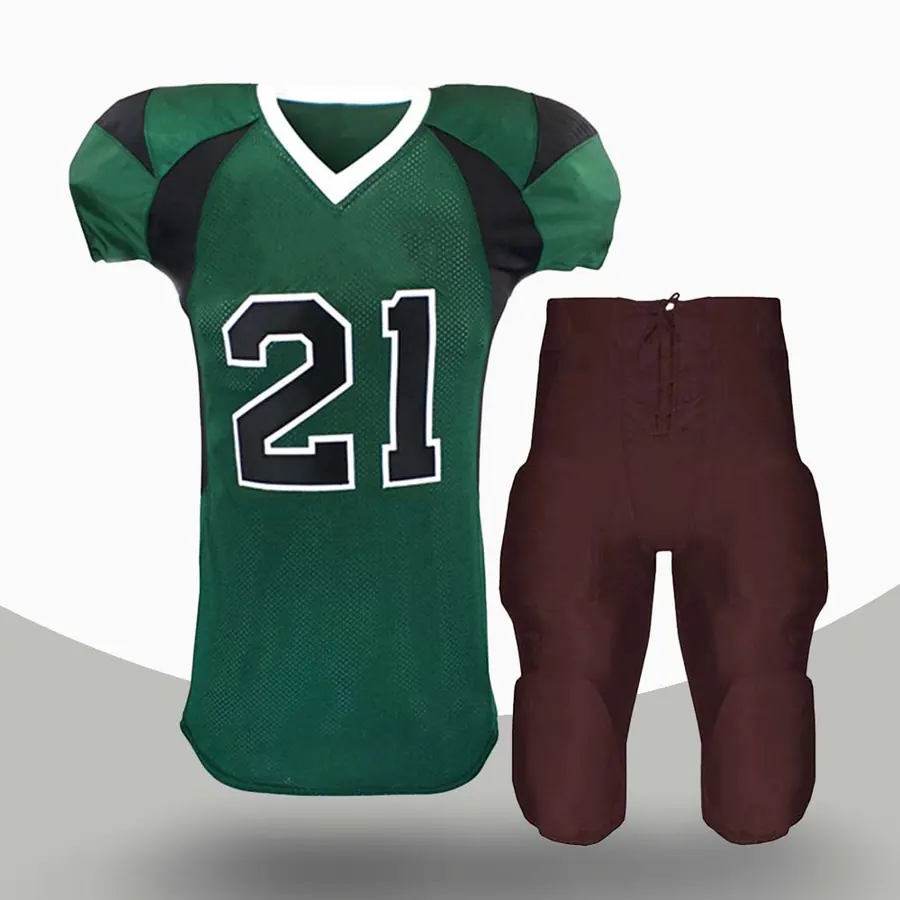 Custom football team uniforms made to order by ZEE Sports Wear