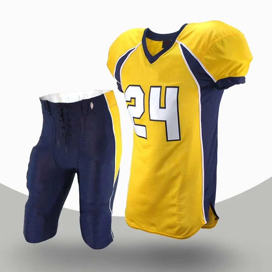 Custom football team uniforms made to order by ZEE Sports Wear
