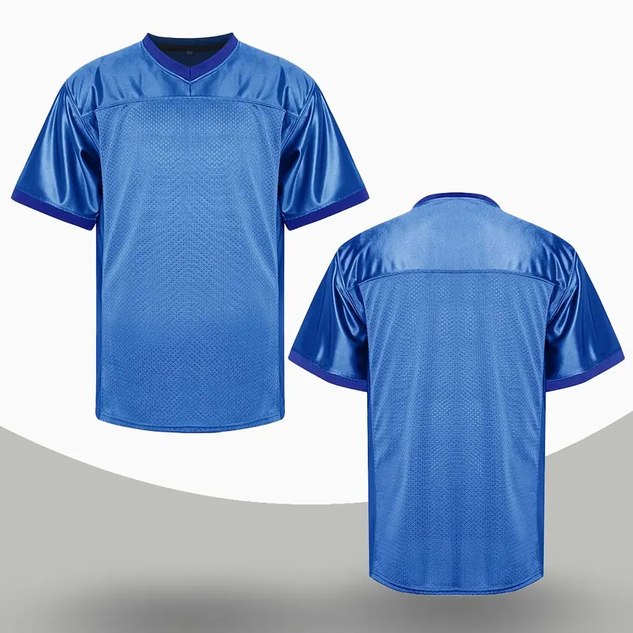 Custom football blank & plain jerseys made to order by ZEE Sports Wear