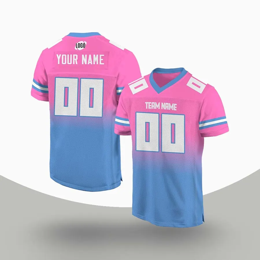 Custom Name Football Jerseys made to order by ZEE Sports Wear — custom football team kit