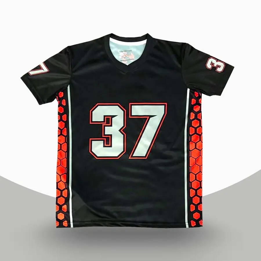 Flag Football Uniforms made to order by ZEE Sports Wear — custom football team kit