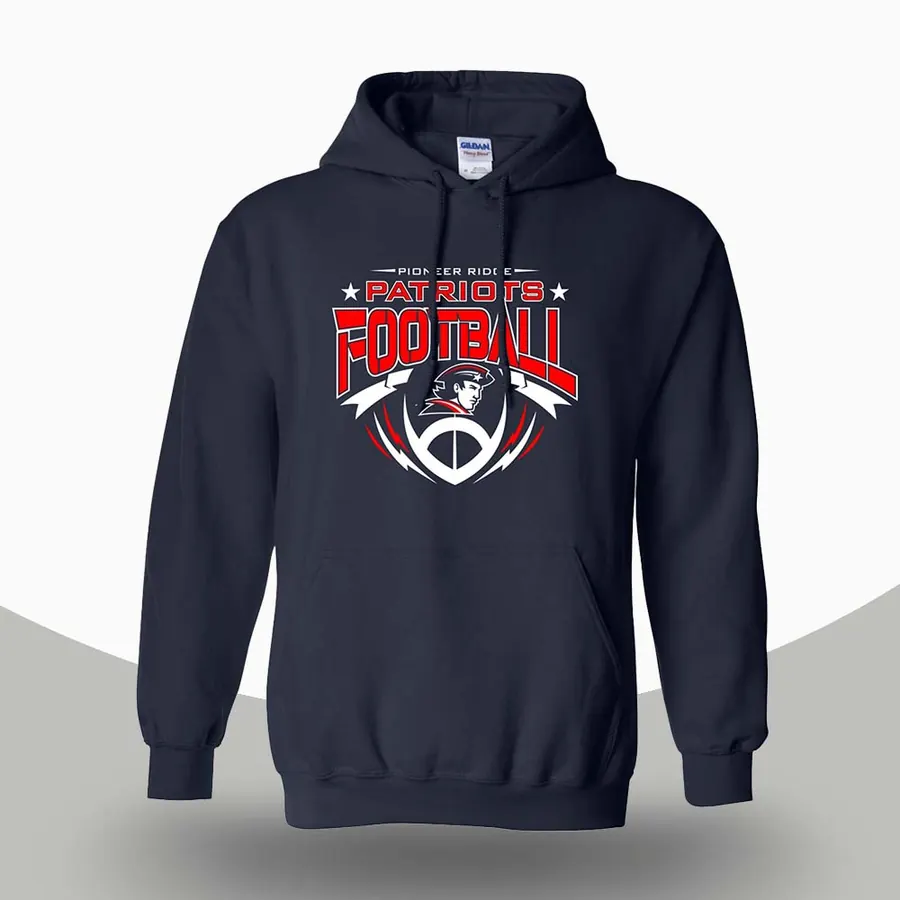 Custom football warm-ups & outerwear made to order by ZEE Sports Wear