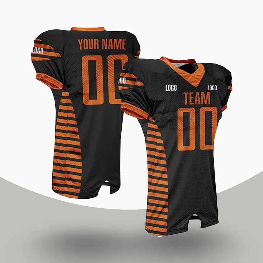 Sublimated Football Jerseys made to order by ZEE Sports Wear — custom football team kit