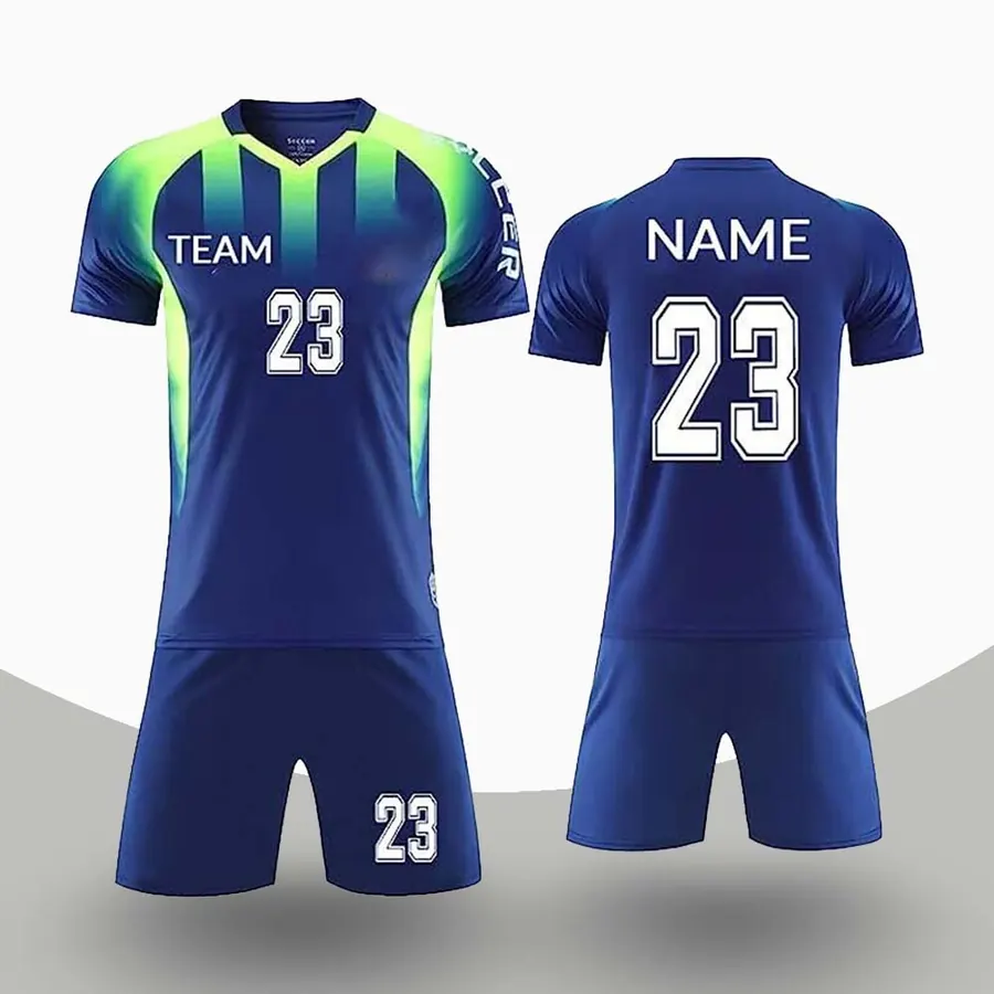 Custom Name Soccer Jerseys — custom soccer kit made by ZEE Sports Wear
