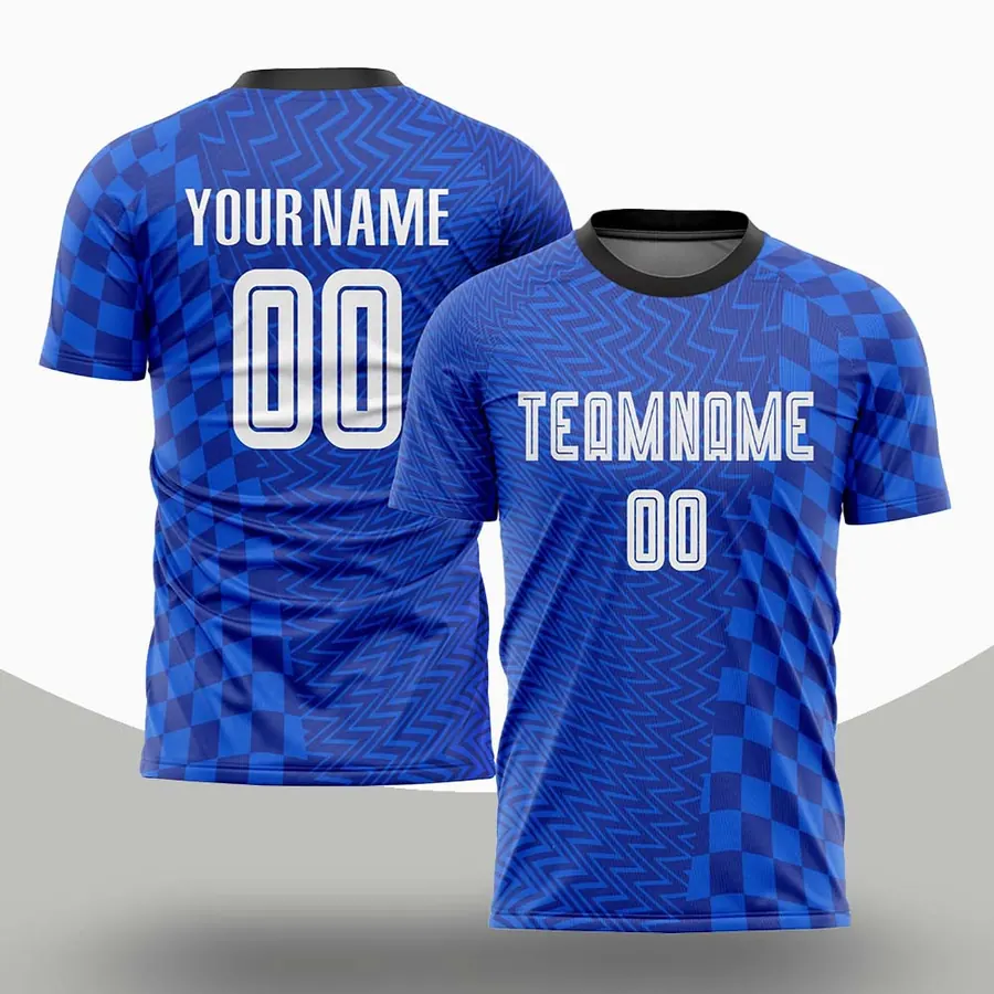 Custom Number Soccer Jerseys made to order by ZEE Sports Wear — custom soccer team kit