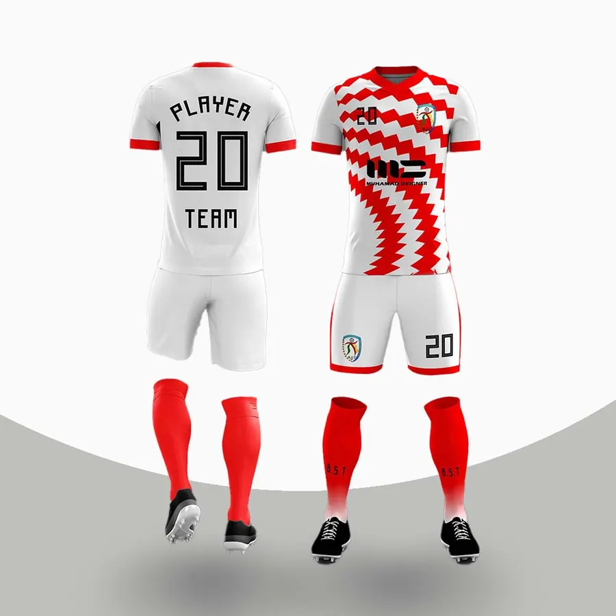 Custom soccer team uniform packages made to order by ZEE Sports Wear