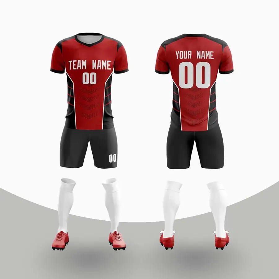 Custom High School Soccer Uniforms made to order by ZEE Sports Wear — custom soccer team kit