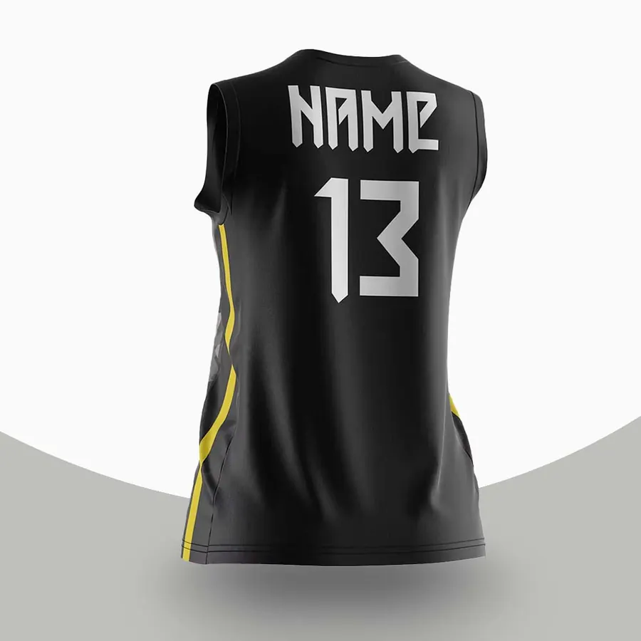 Custom volleyball blank & plain jerseys made to order by ZEE Sports Wear