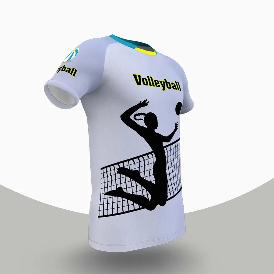Custom volleyball team jerseys made to order by ZEE Sports Wear