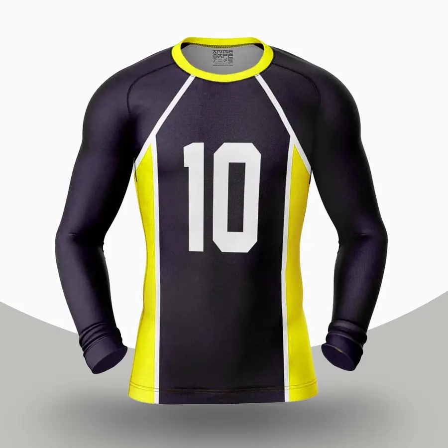 Volleyball Compression Shirts made to order by ZEE Sports Wear — custom volleyball team kit