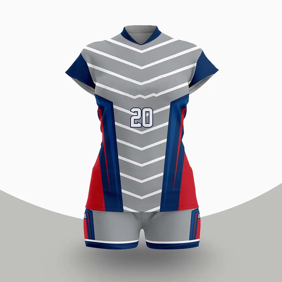 Custom volleyball team uniform packages made to order by ZEE Sports Wear
